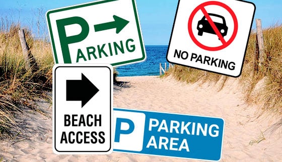 LMS Beach Hunt Parking