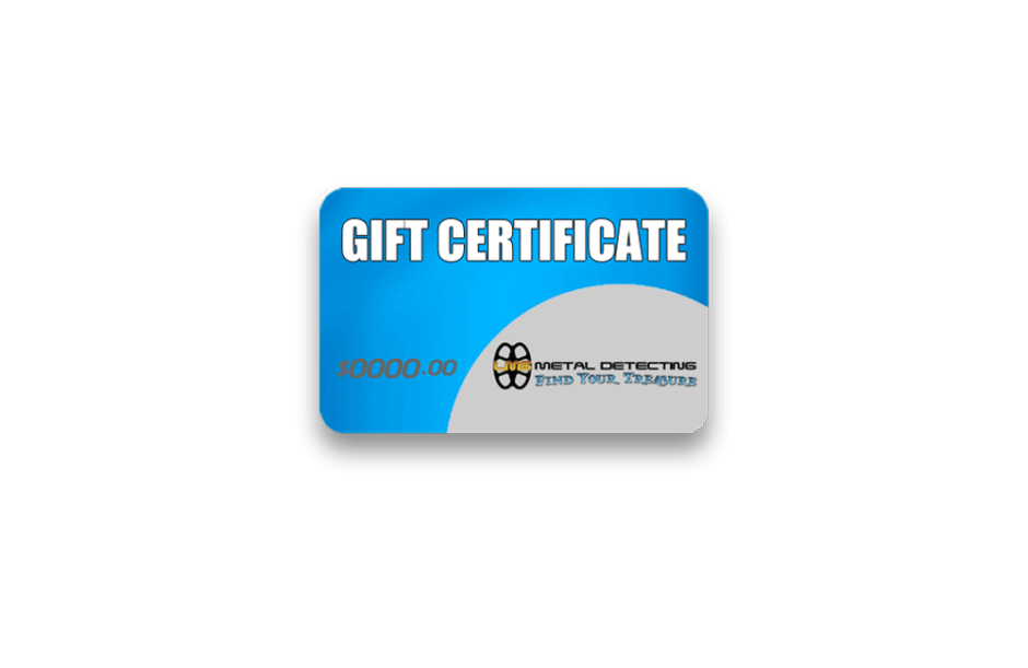 LMS Metal Detecting Gift Certificates