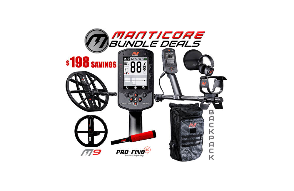 Minelab Manticore Bundles